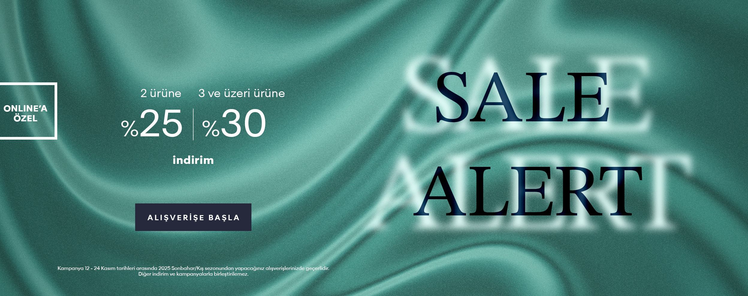 2 ürün 25, 3 ürün 30