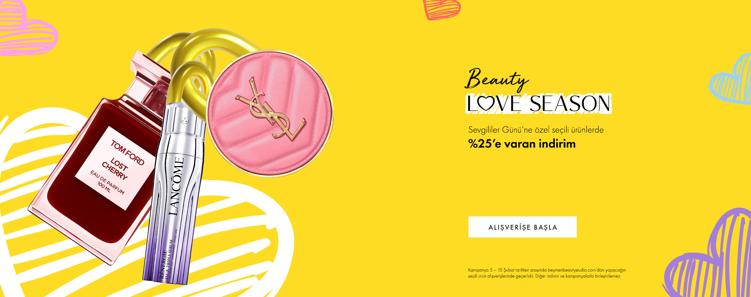 Sevgililer Günü %25'e Varan İndirim
