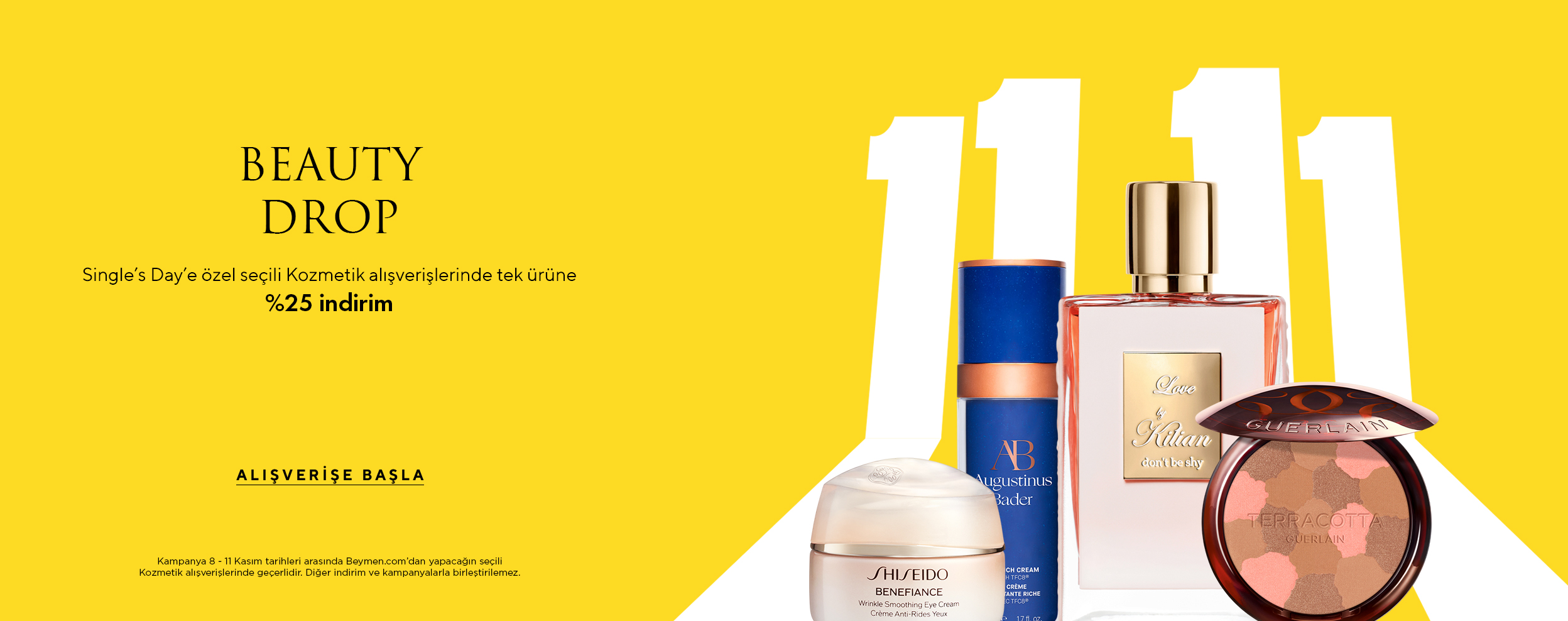 Single's Day Kozmetik Çatı