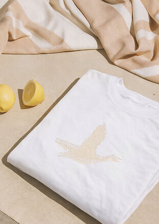 İMZA DOKUNUŞ Kaz Logolu T-shirt