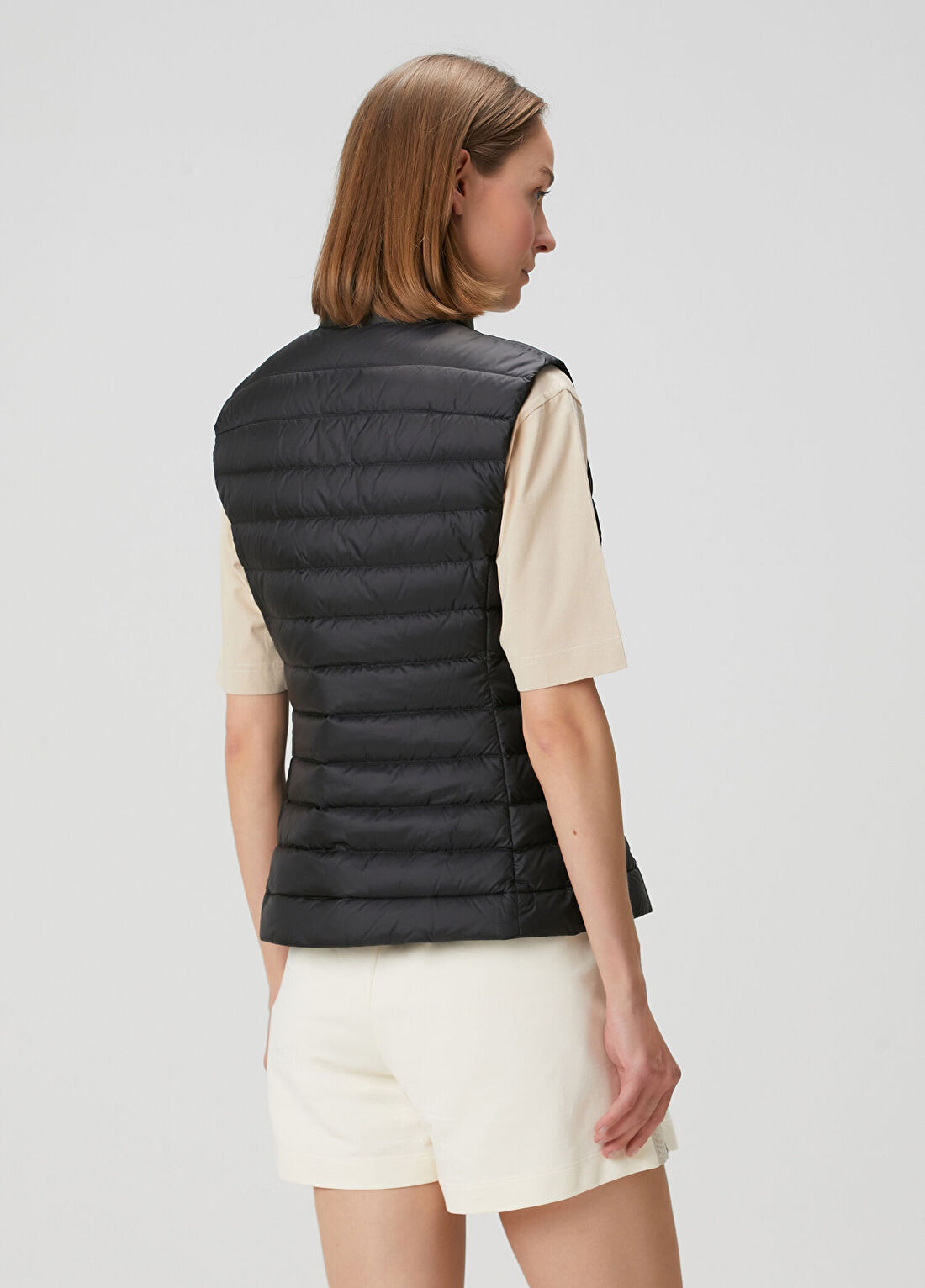Moncler Igens Siyah Puffer Yelek görsel 4