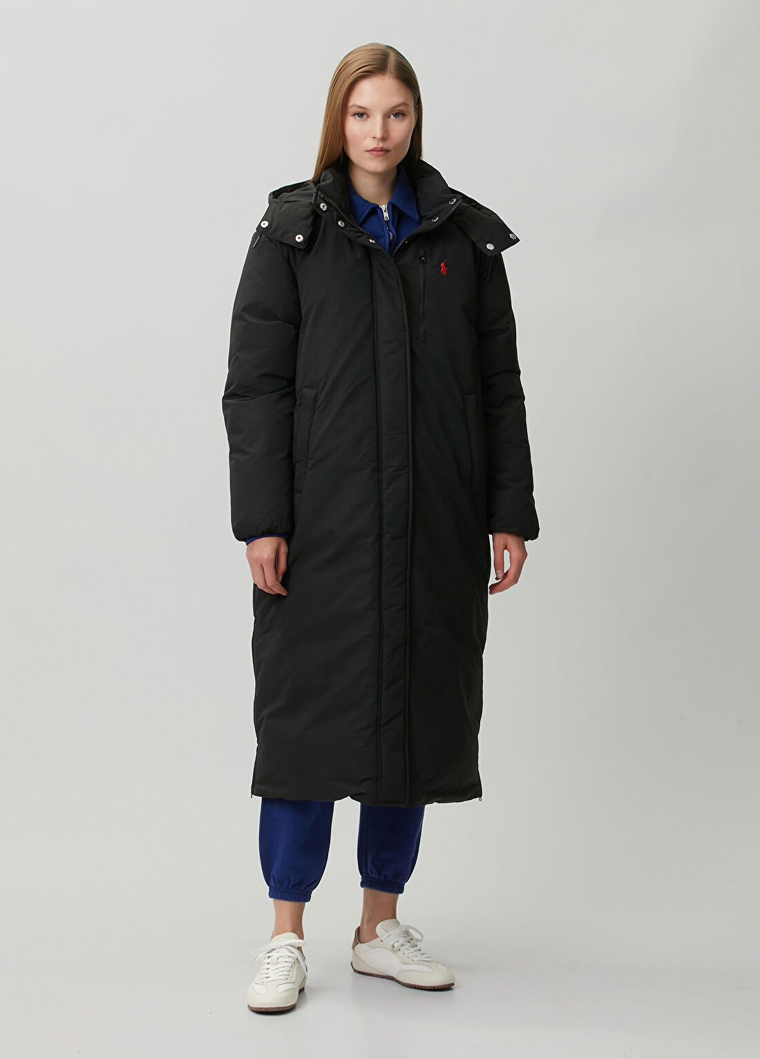 Polo Ralph Lauren Siyah Puffer Mont görsel 2
