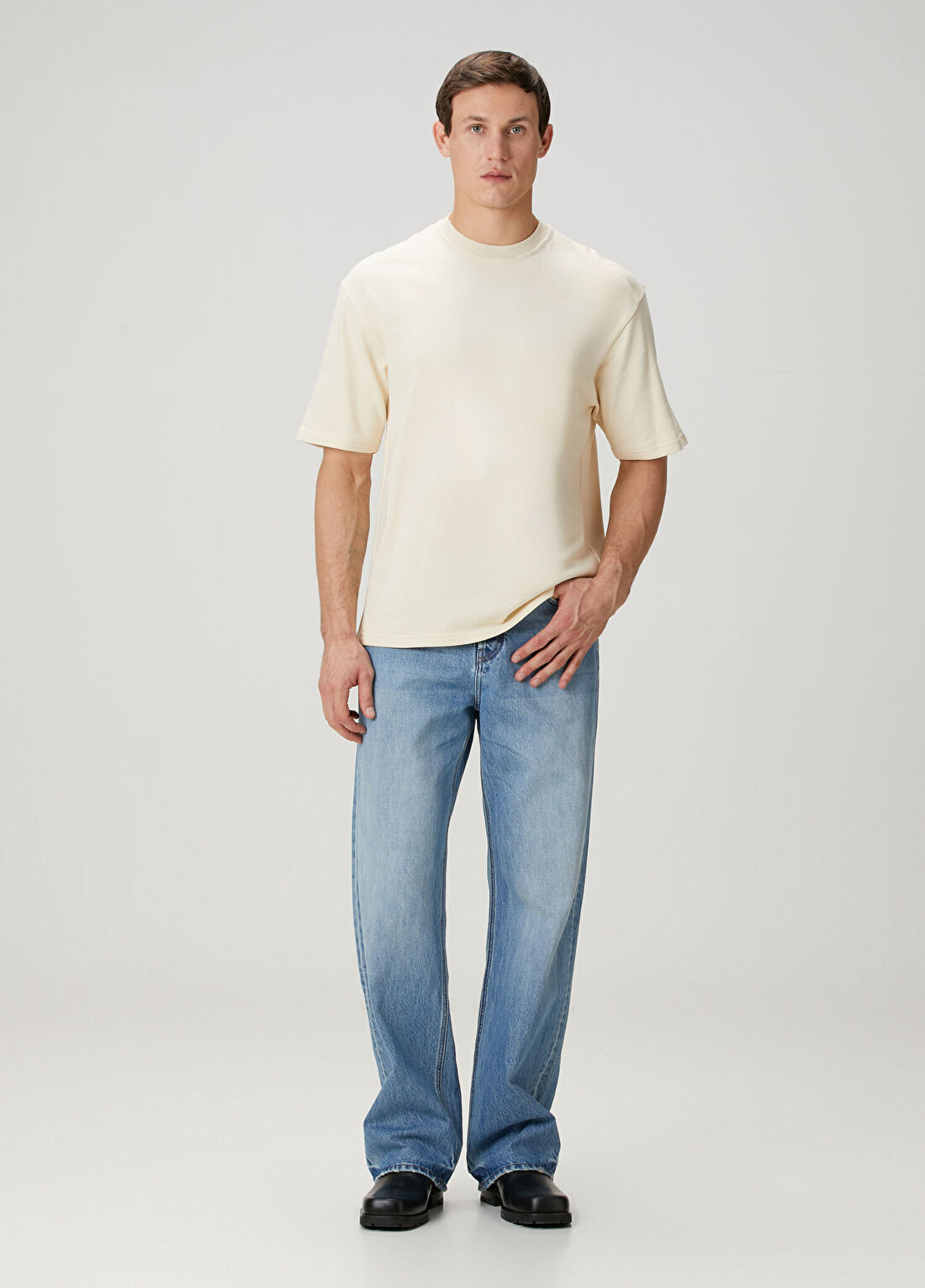 Jacquemus De-Nimes Droit Mavi Jean Pantolon