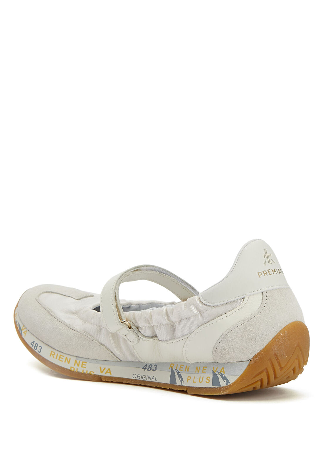 Premiata Rina Krem Kadın Sneaker görsel 3