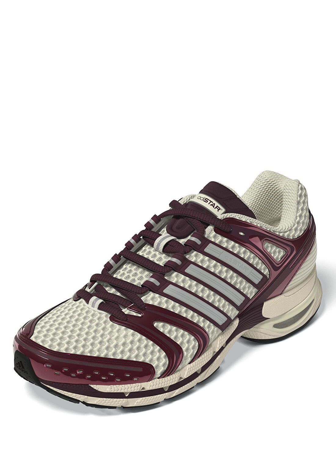 Adidas Adistar Control 5 Beyaz Bordo Kadın Sneaker görsel 3