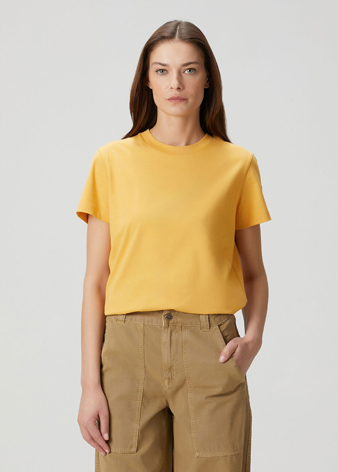 Moncler Sarı T-shirt