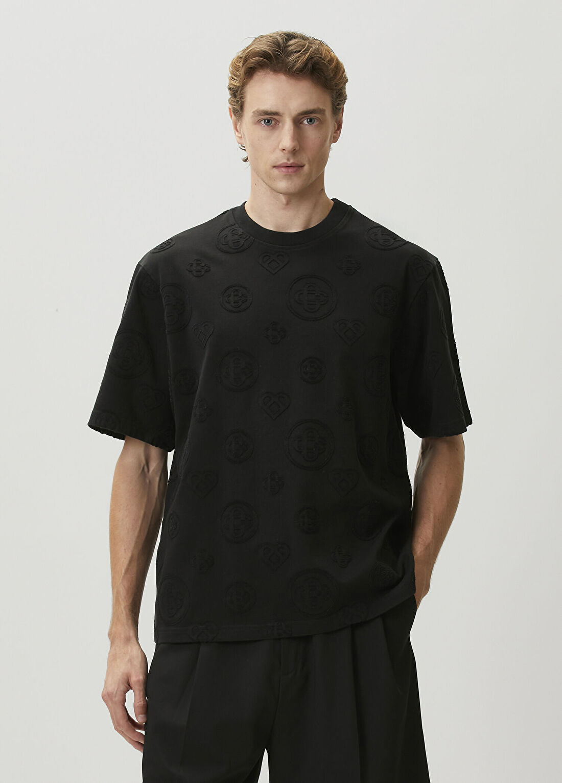 Casablanca Siyah T-shirt