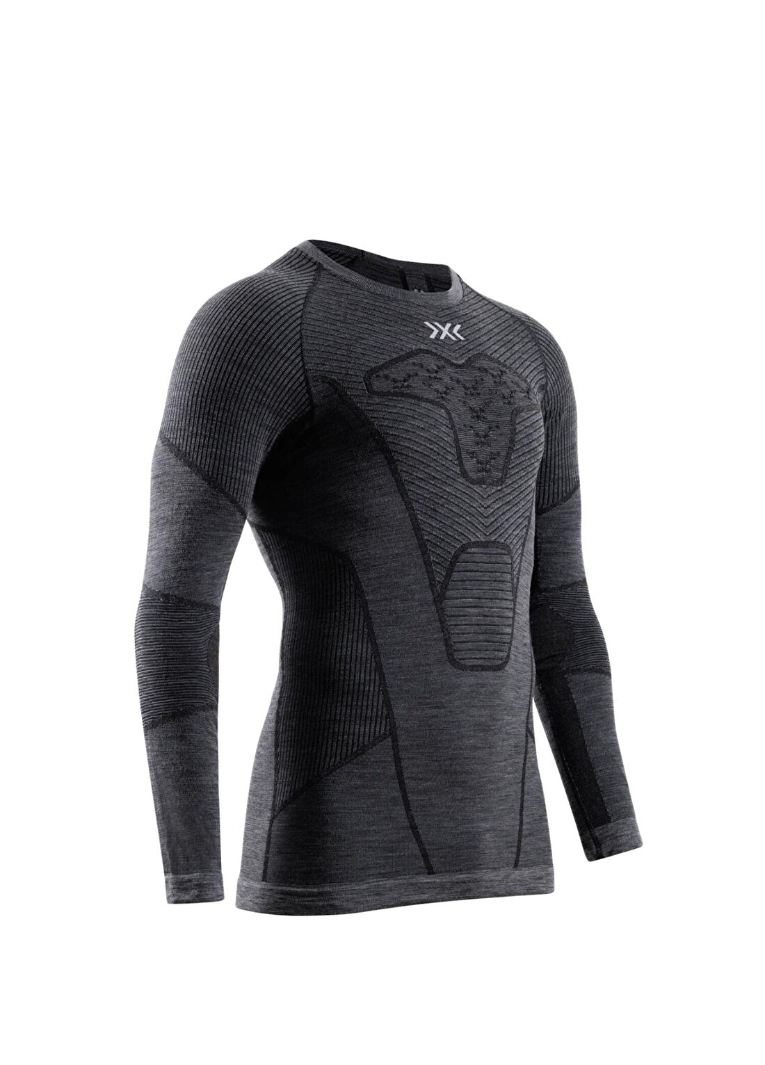 X-Bionic Symbio Merino Gri Erkek Üst İçlik