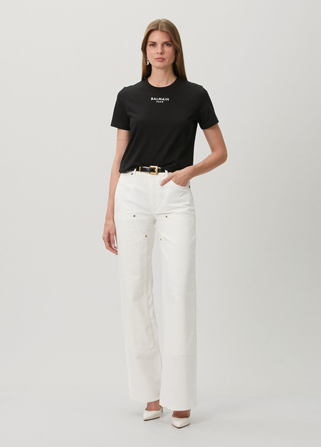 Balmain Siyah T-shirt görsel 2