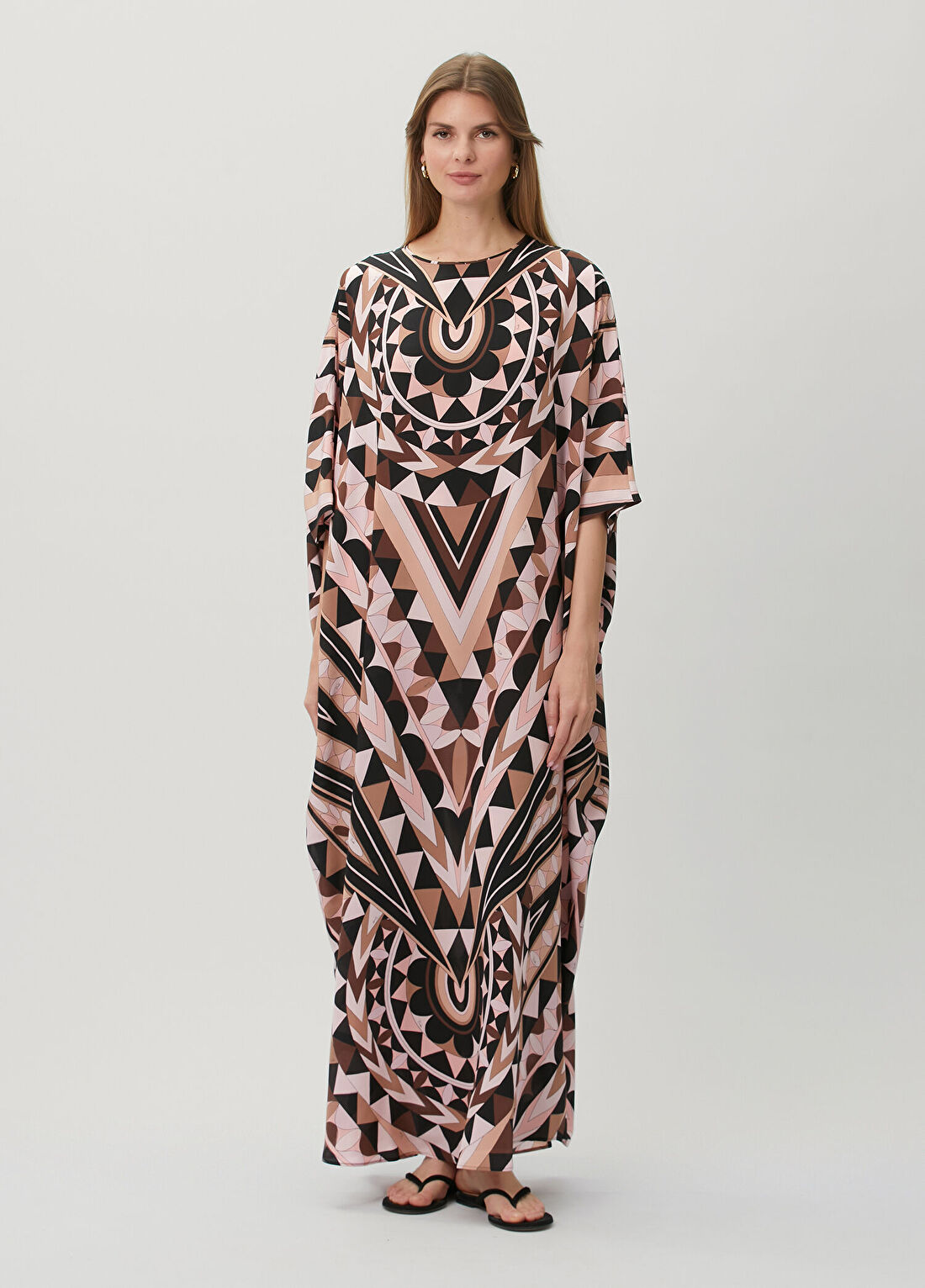 Pucci Nude İpek Kaftan