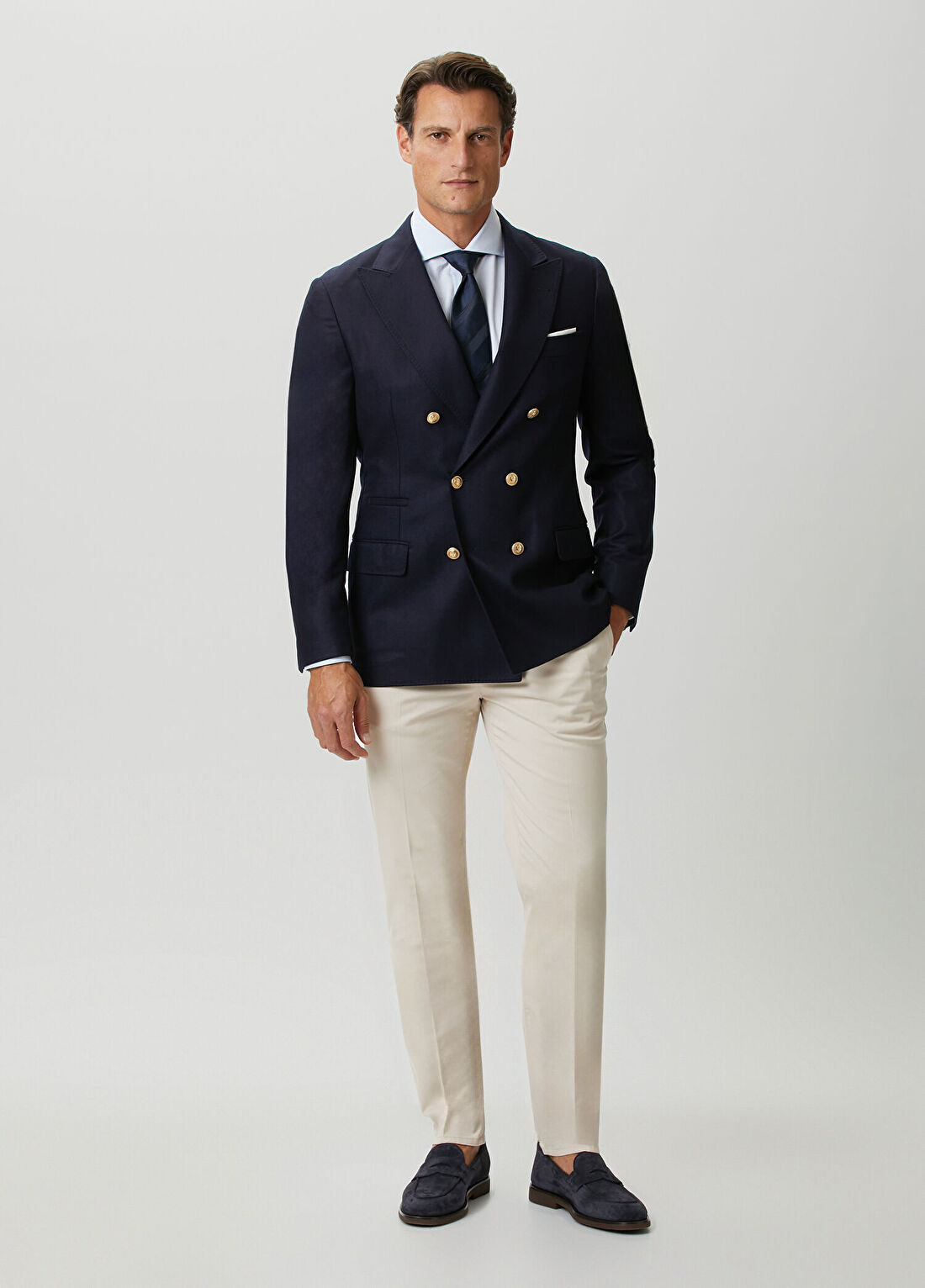 Brunello Cucinelli Koyu Bej Pantolon