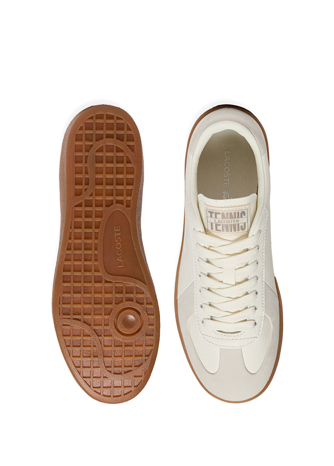 Lacoste Baseshot Pro Beyaz Kadın Sneaker görsel 4