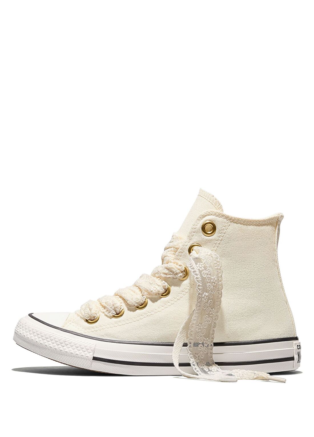 Converse Chuck Taylor All Star Krem Unisex Sneaker görsel 3