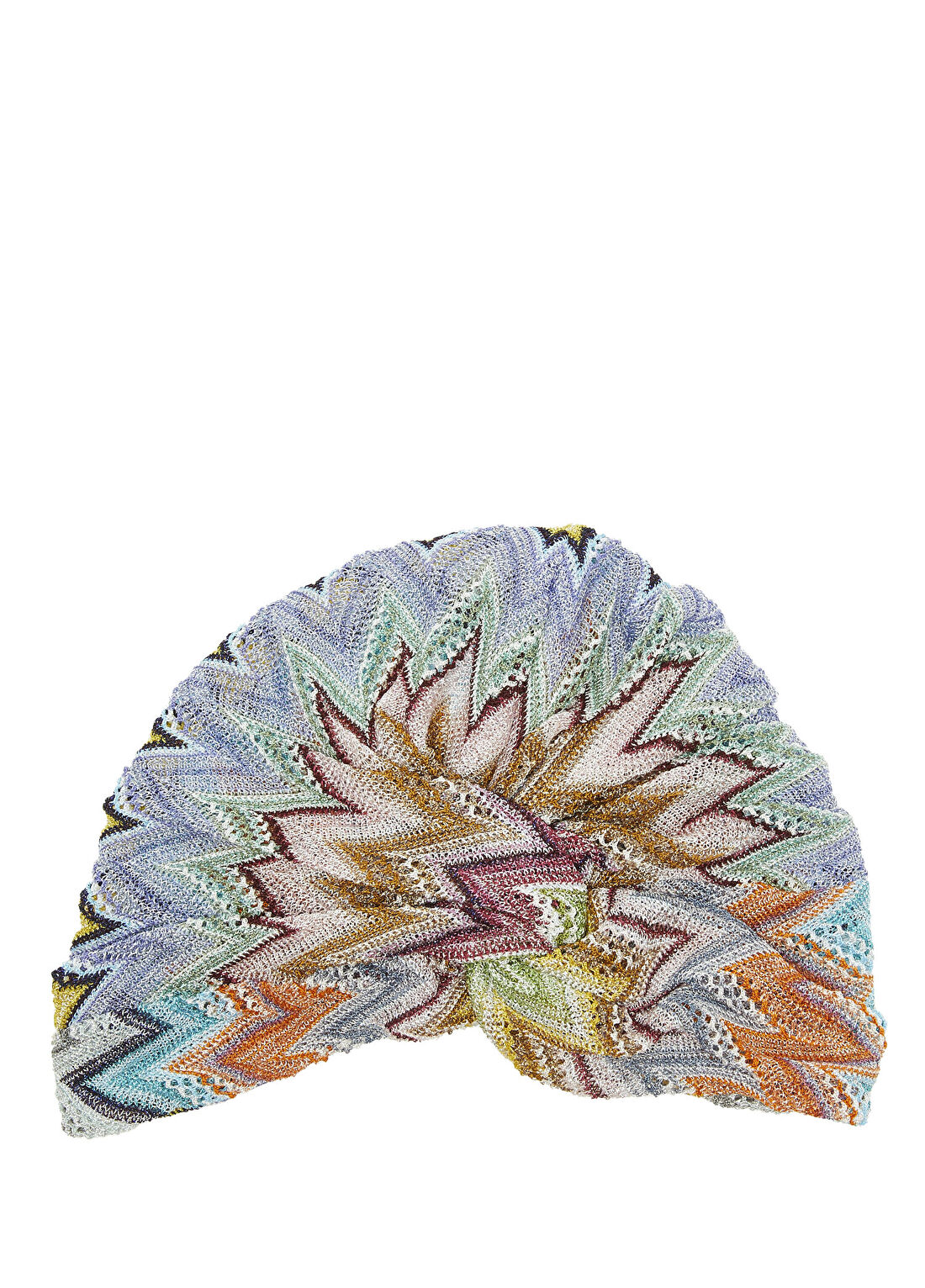 Missoni Çok Renkli Örgülü Kadın Şapka görsel 2