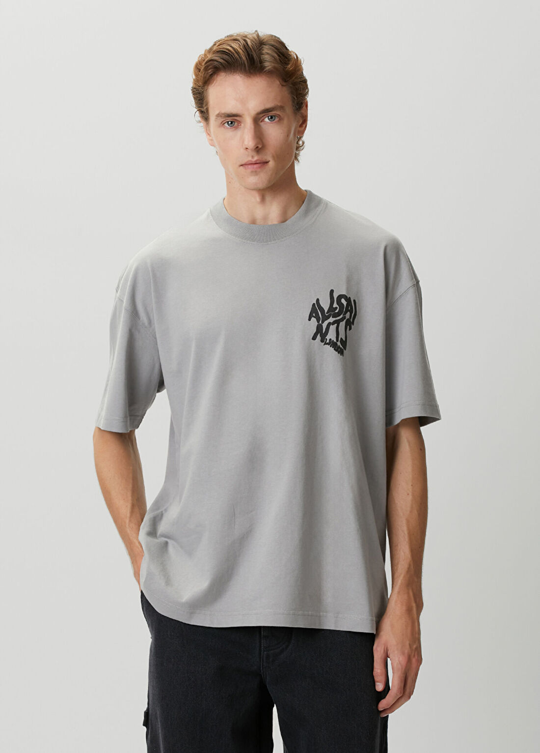 AllSaints Orlando Gri T-shirt
