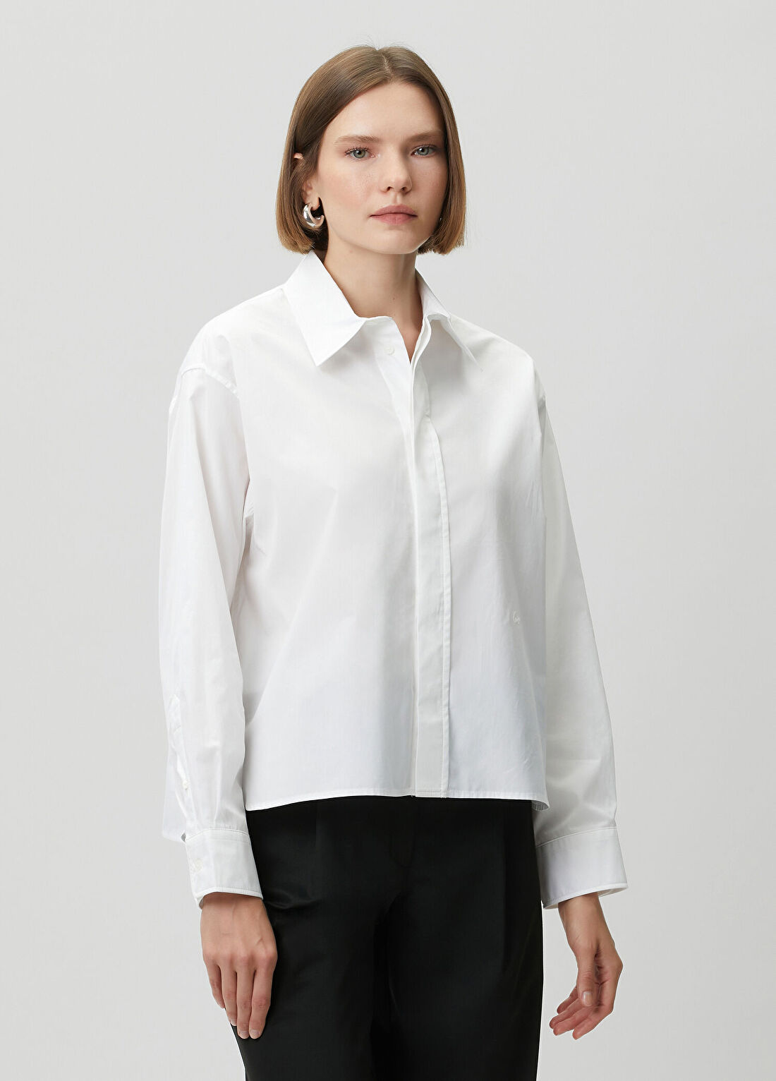 Kenzo Regular Beyaz Gömlek görsel 3