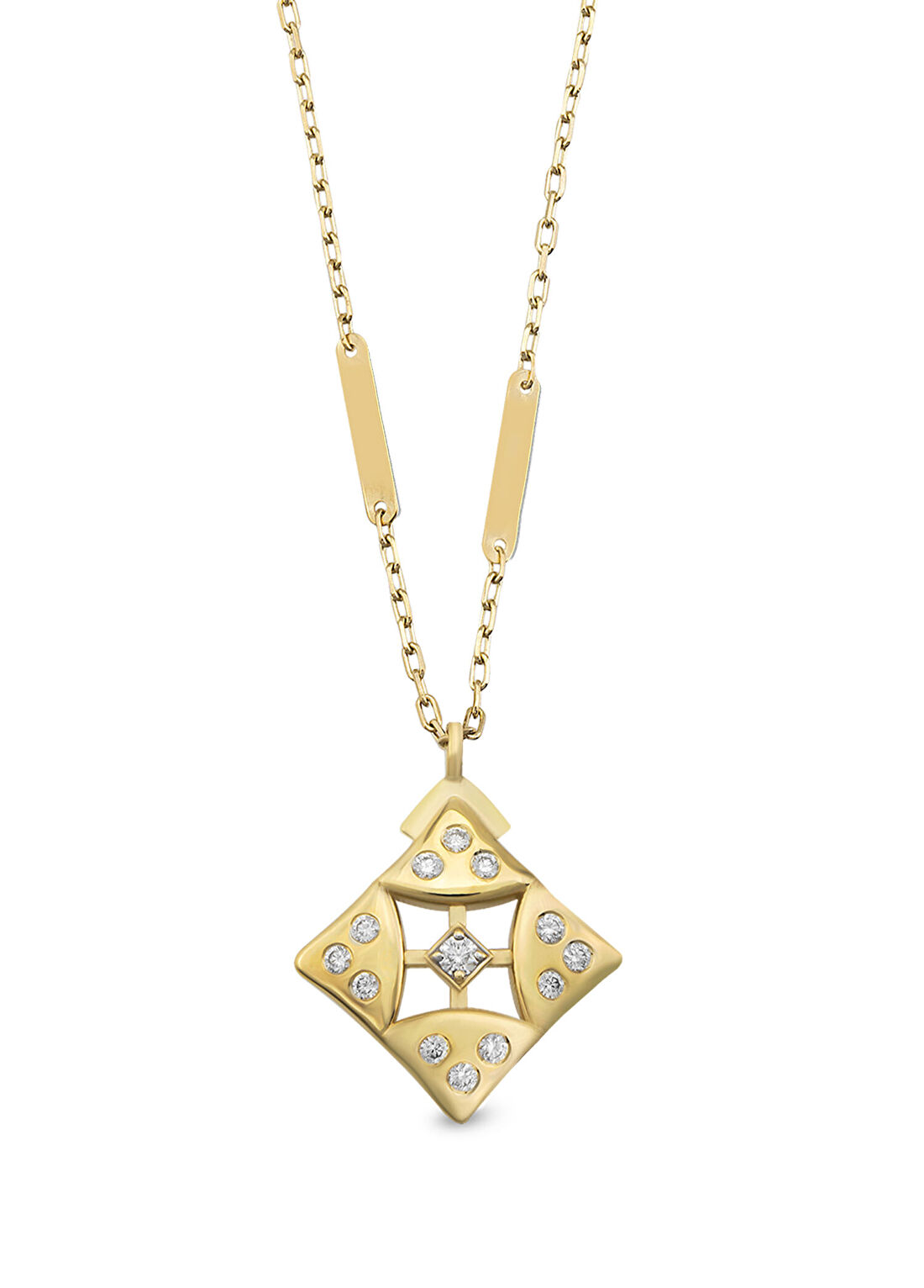 Rita Fine Jewelry Ilia Pırlantalı Kadın Altın Kolye