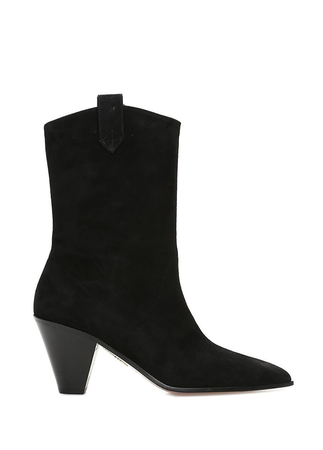 Aquazzura Boogie Siyah Kadın Süet Bot