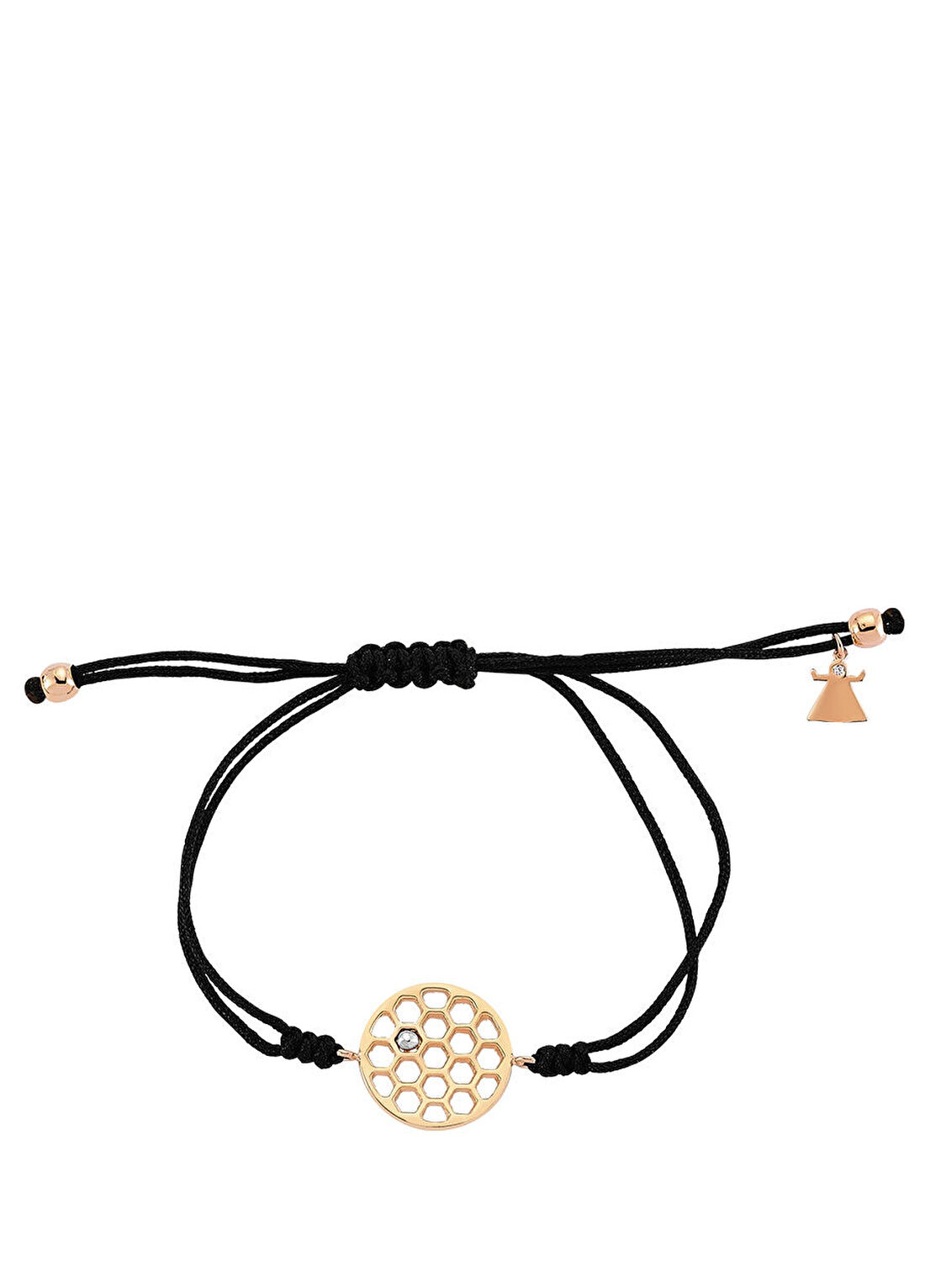 Bee Goddess Honeycomb Kadın Altın Bileklik