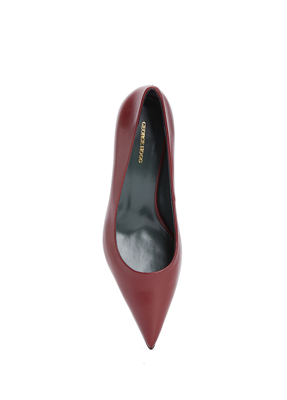 George Hogg Kırmızı Deri Stiletto görsel 4