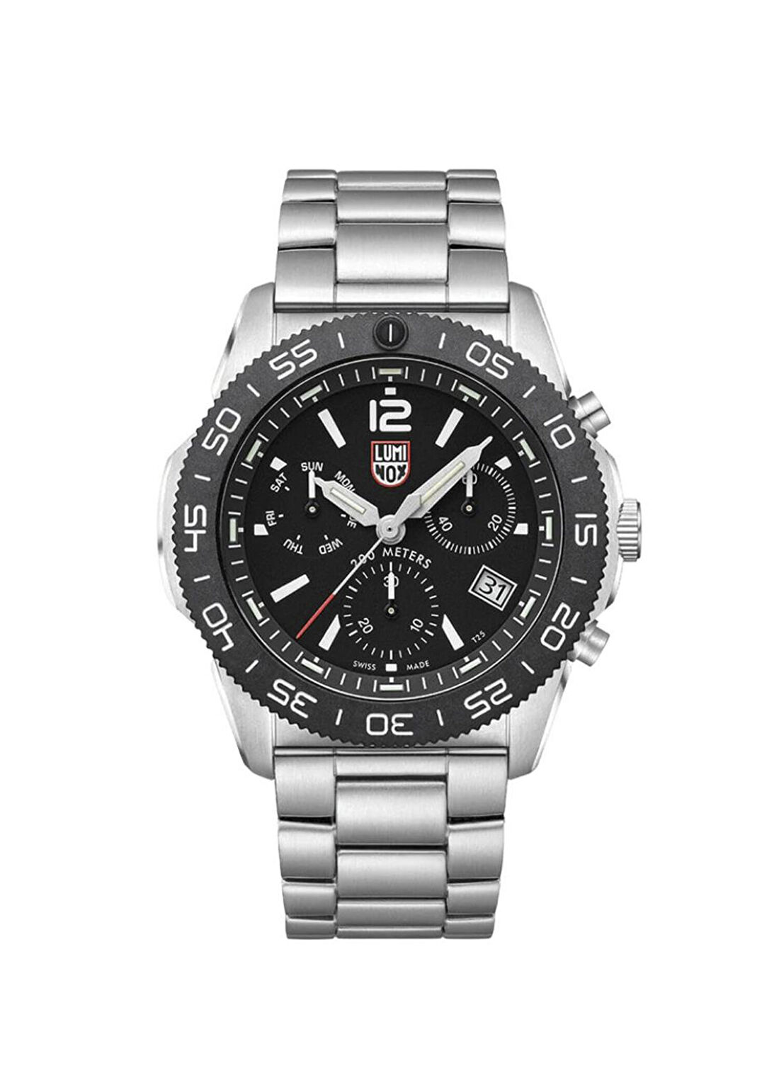 Luminox XS.3142 Metalik Gri Çelik Erkek Kol Saati