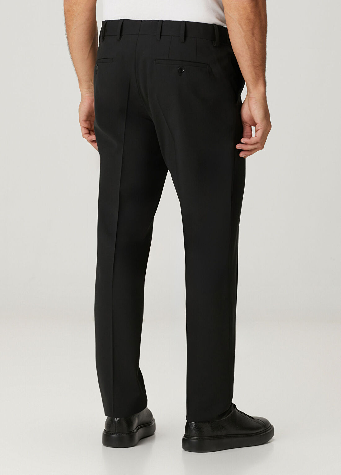Beymen Collection Siyah Yün Pantolon görsel 3