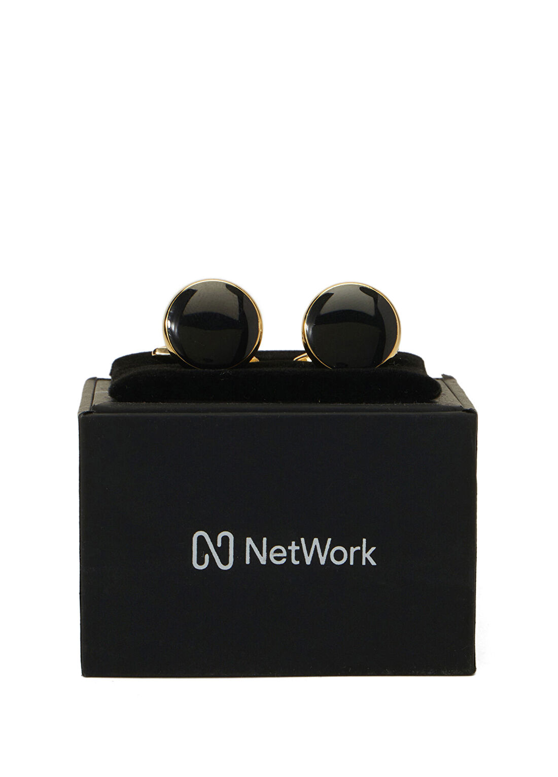 Network Gold Kol Düğmesi görsel 2