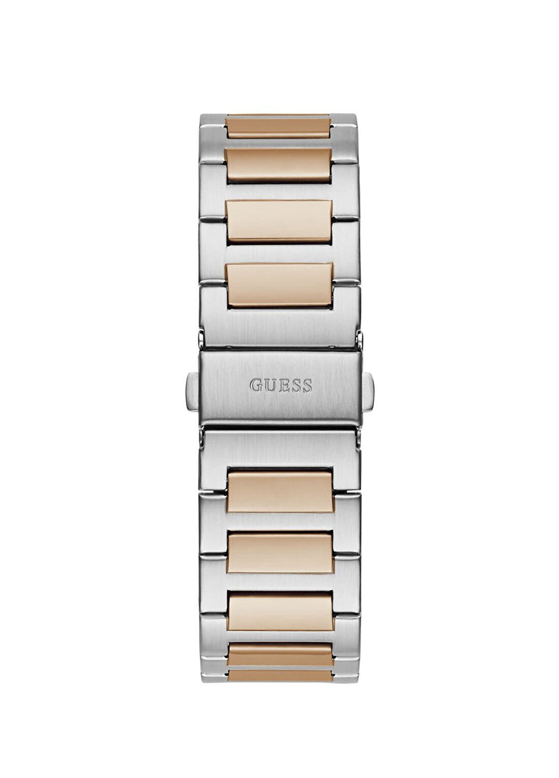 Guess GUGW0789G4 Metalik Gri Rose Gold Çelik Erkek Kol Saati görsel 3