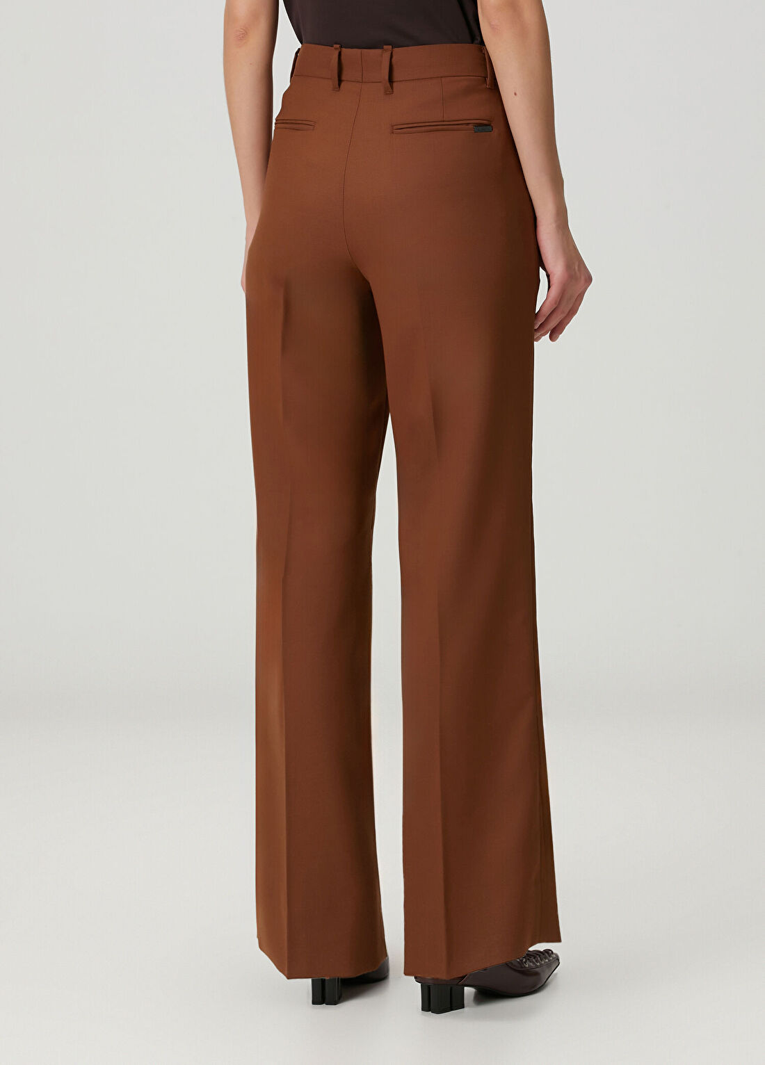 AllSaints Konyak Yün Pantolon görsel 4