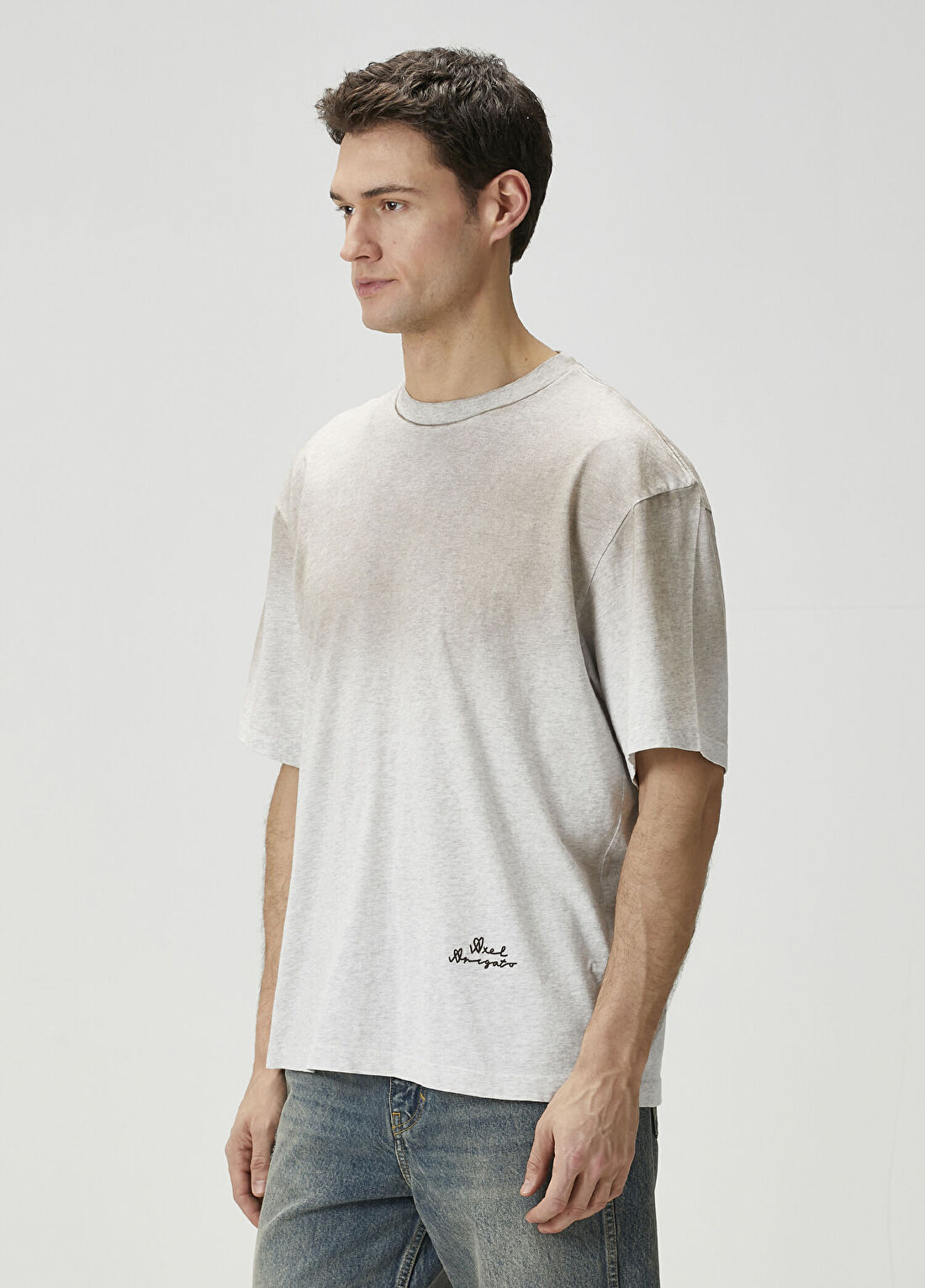 Axel Arigato Gri T-shirt görsel 3