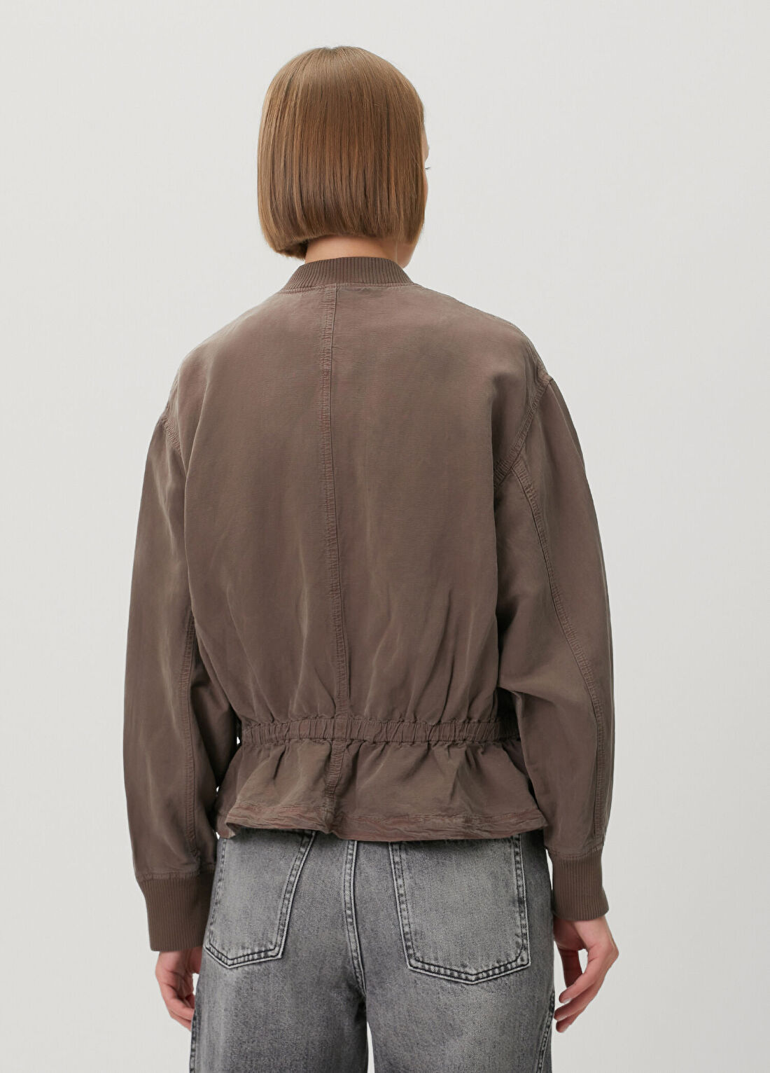 AllSaints Sofi Kahverengi Ceket görsel 4