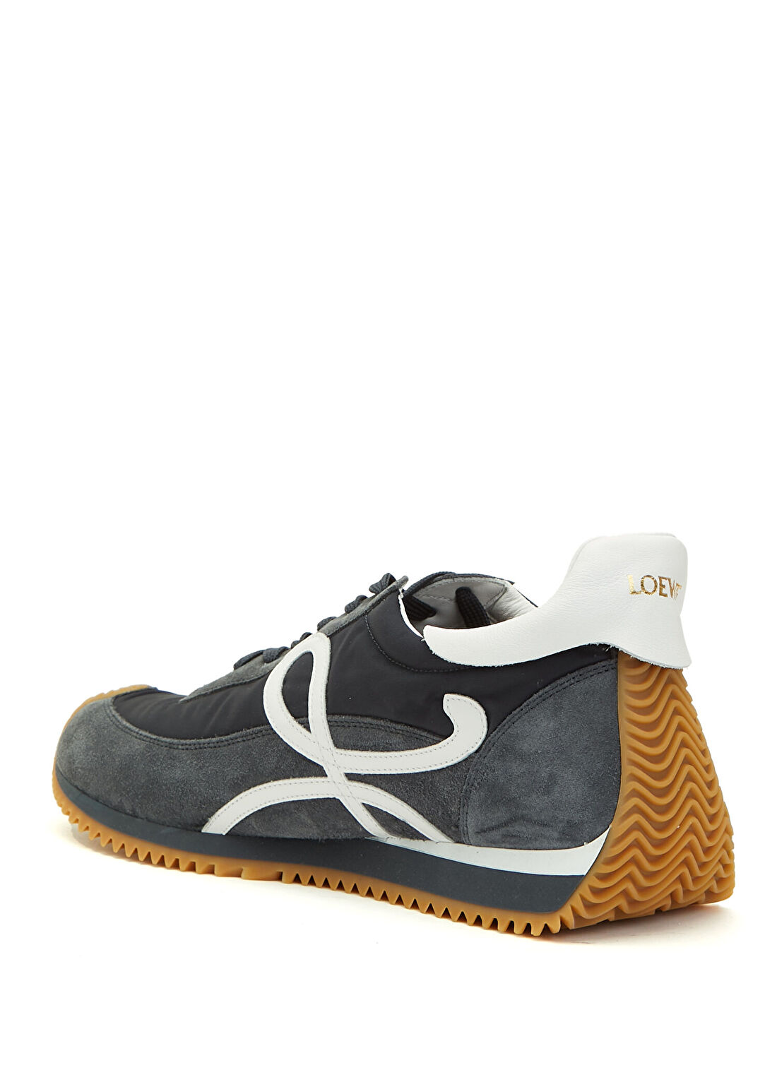 Loewe Ballet Lacivert Erkek Süet Sneaker görsel 3
