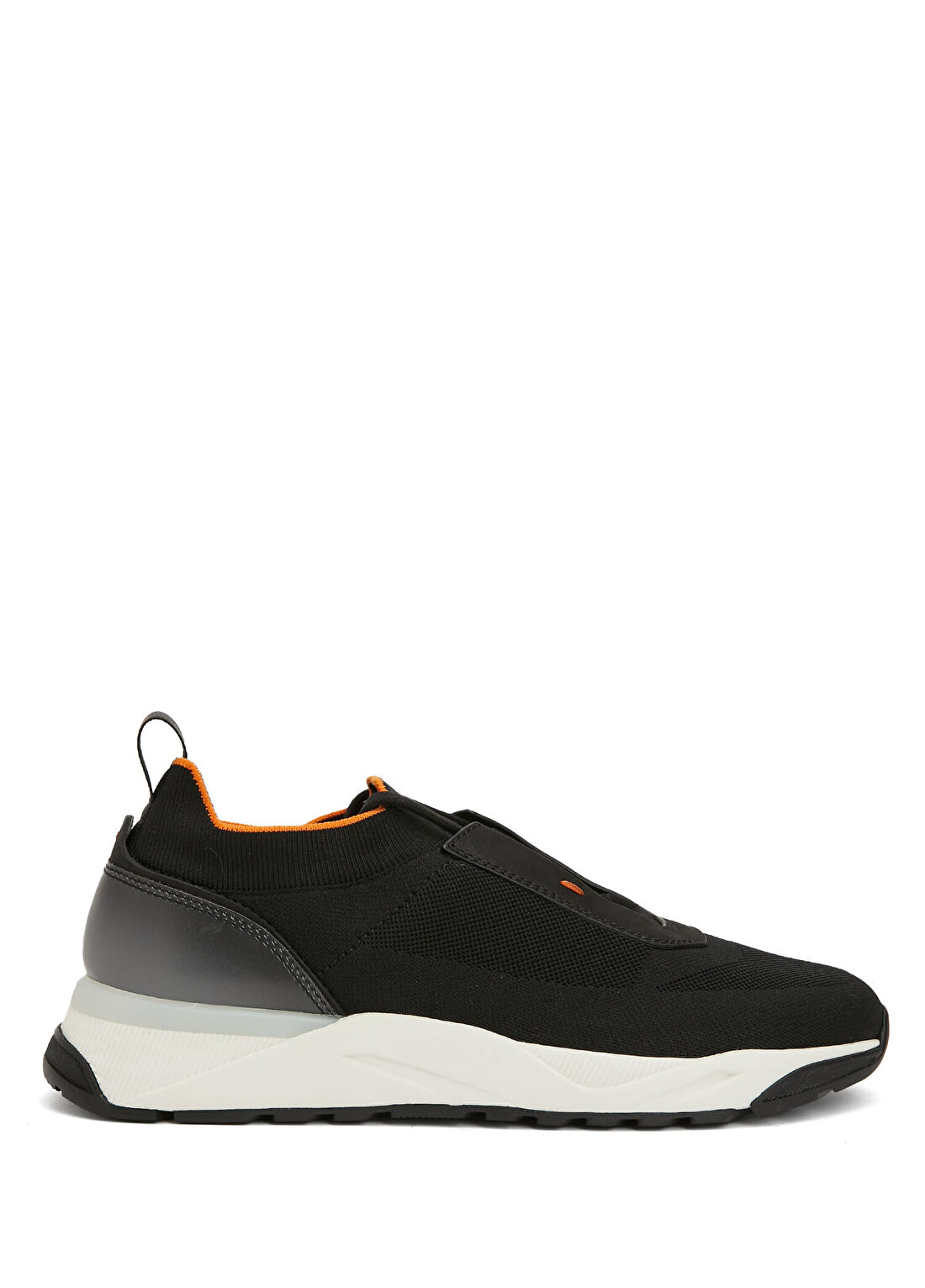 Santoni Sport Siyah Erkek Sneaker