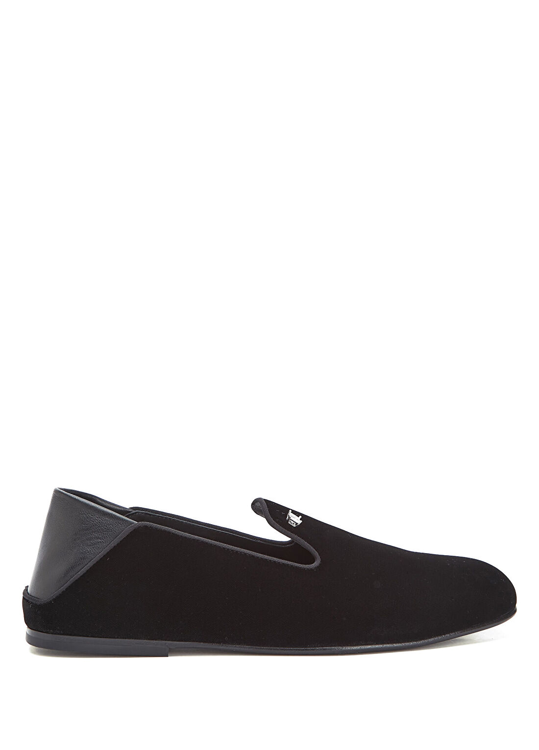 Giuseppe Zanotti Siyah Taş Detaylı Erkek Loafer