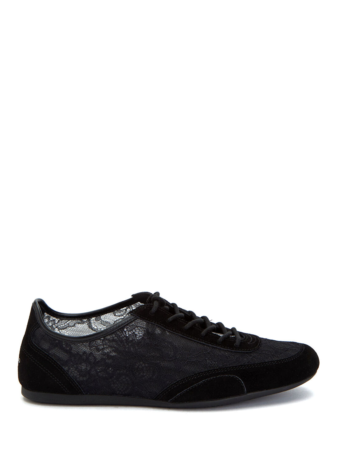 Jimmy Choo Sunny Siyah Kadın Süet Sneaker