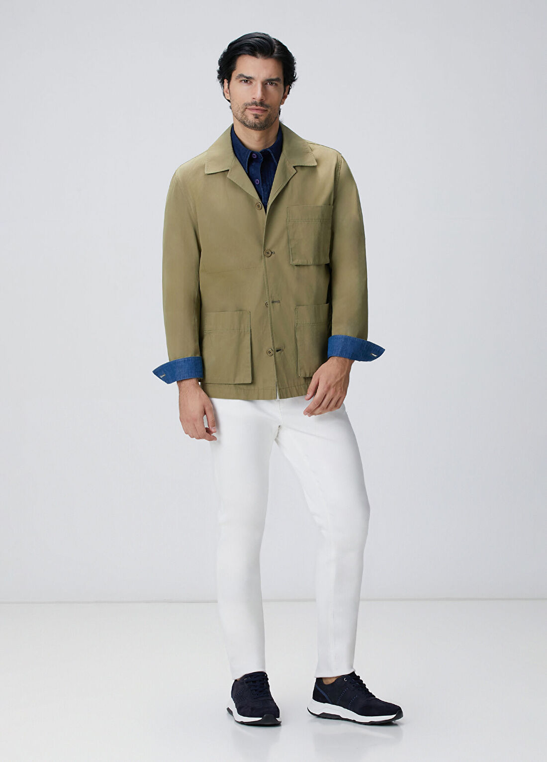 Network Kırık Beyaz Denim Pantolon