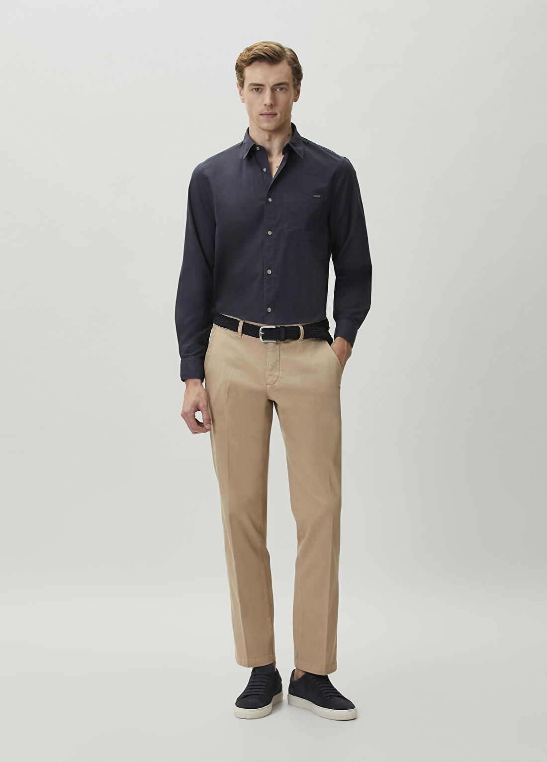 Guess Slim Fit Myron Kahverengi Pantolon