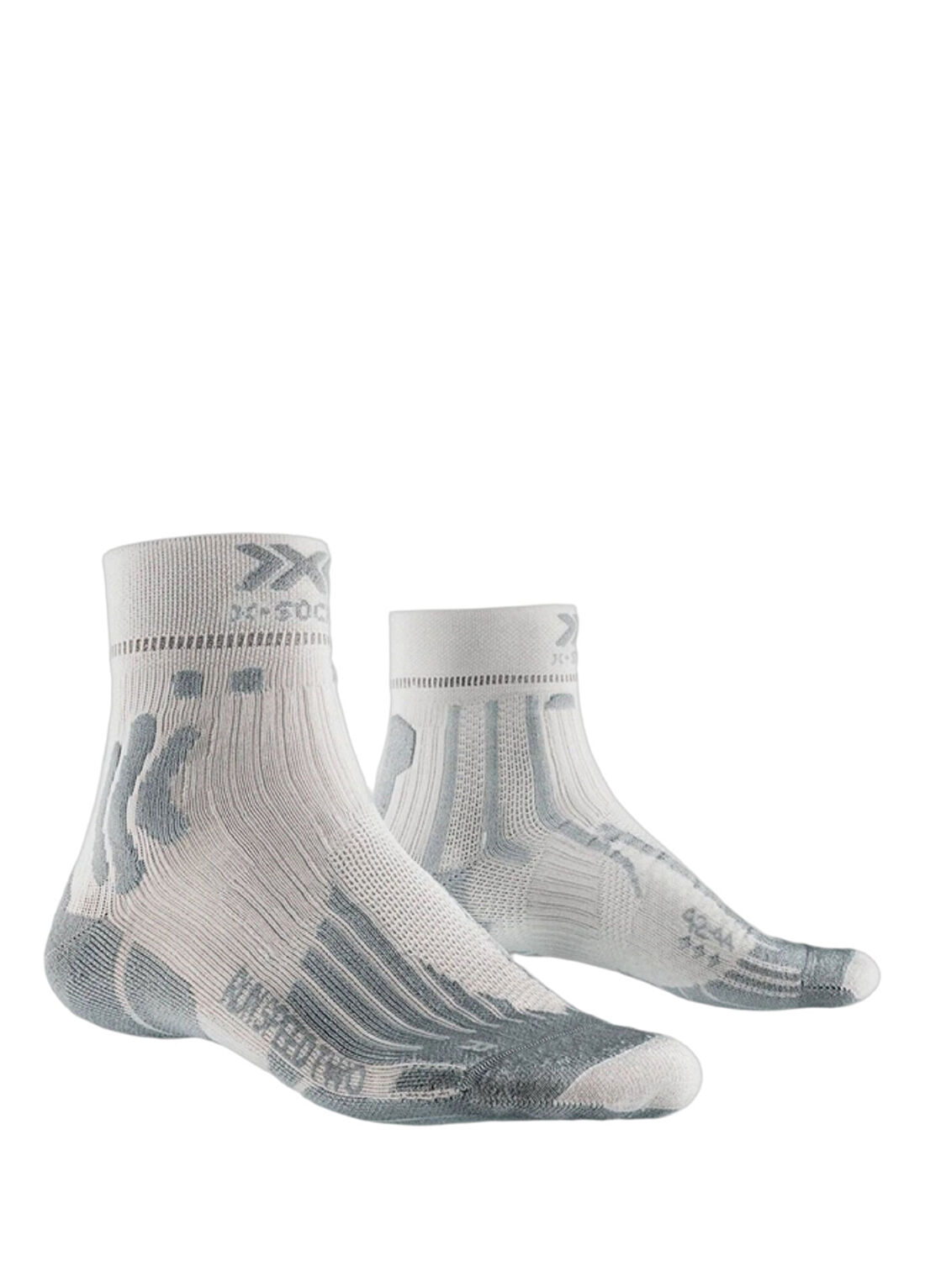 X-Bionic X-Socks Run Speed Two 4.0 Gri Erkek Spor Çorap