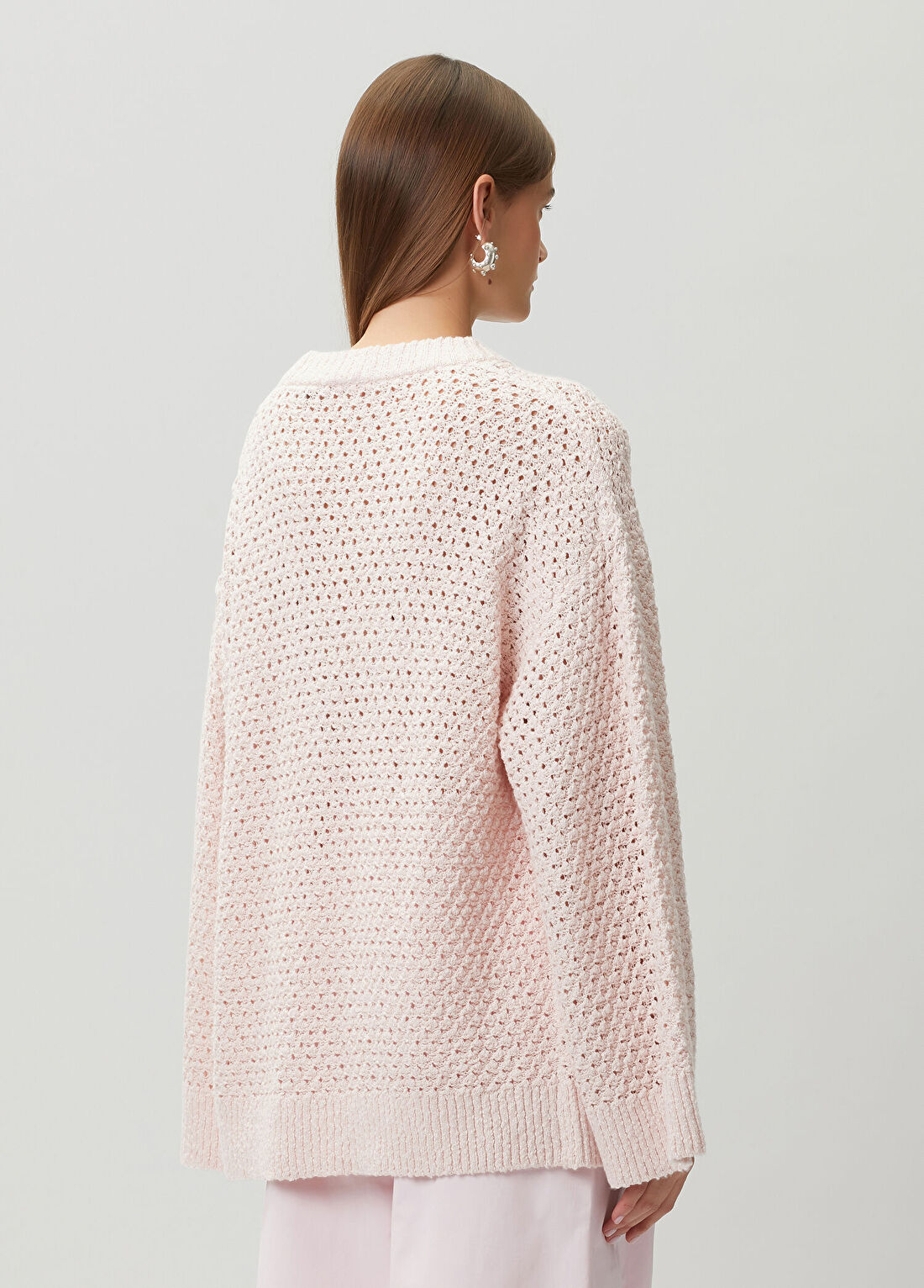 The Garment April Açık Pembe Kazak görsel 4