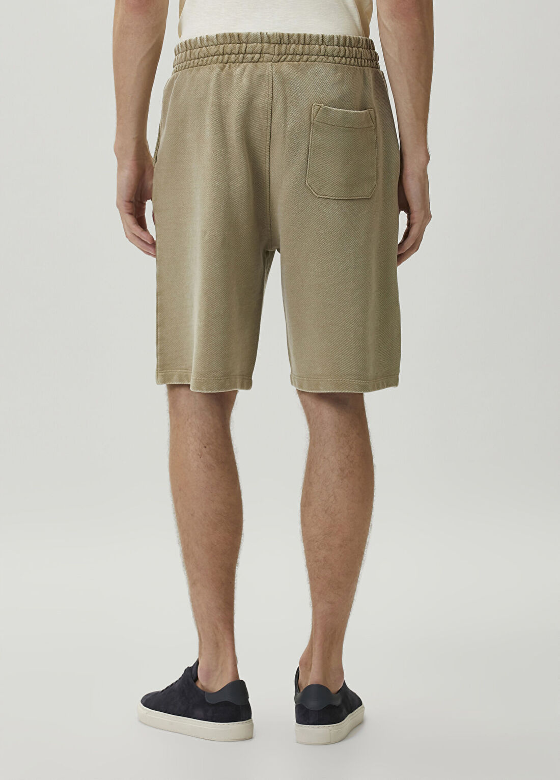 Guess Relaxed Fit Gri Terry Şort görsel 3