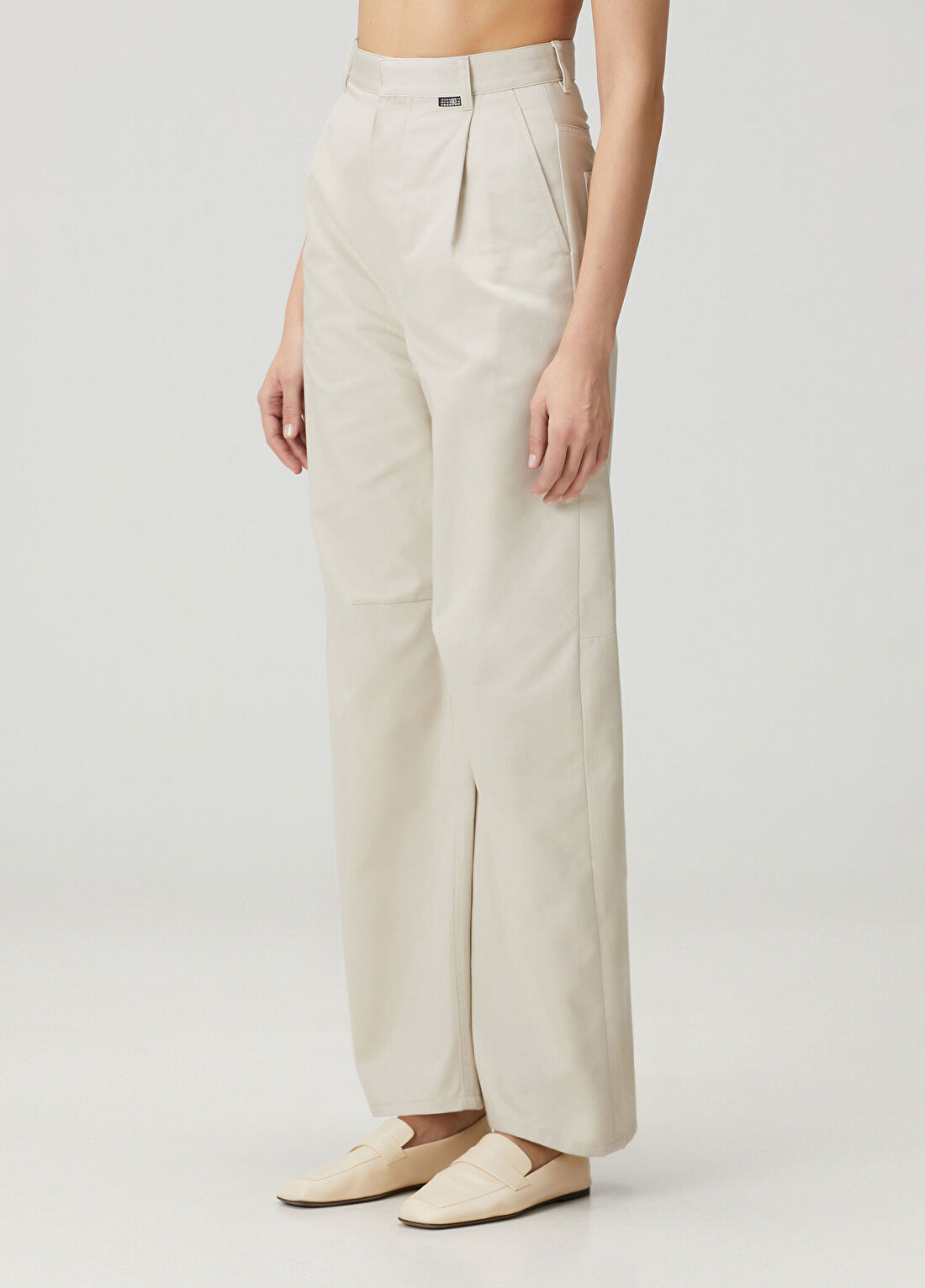 MM6 Maison Margiela Bej Pantolon görsel 3