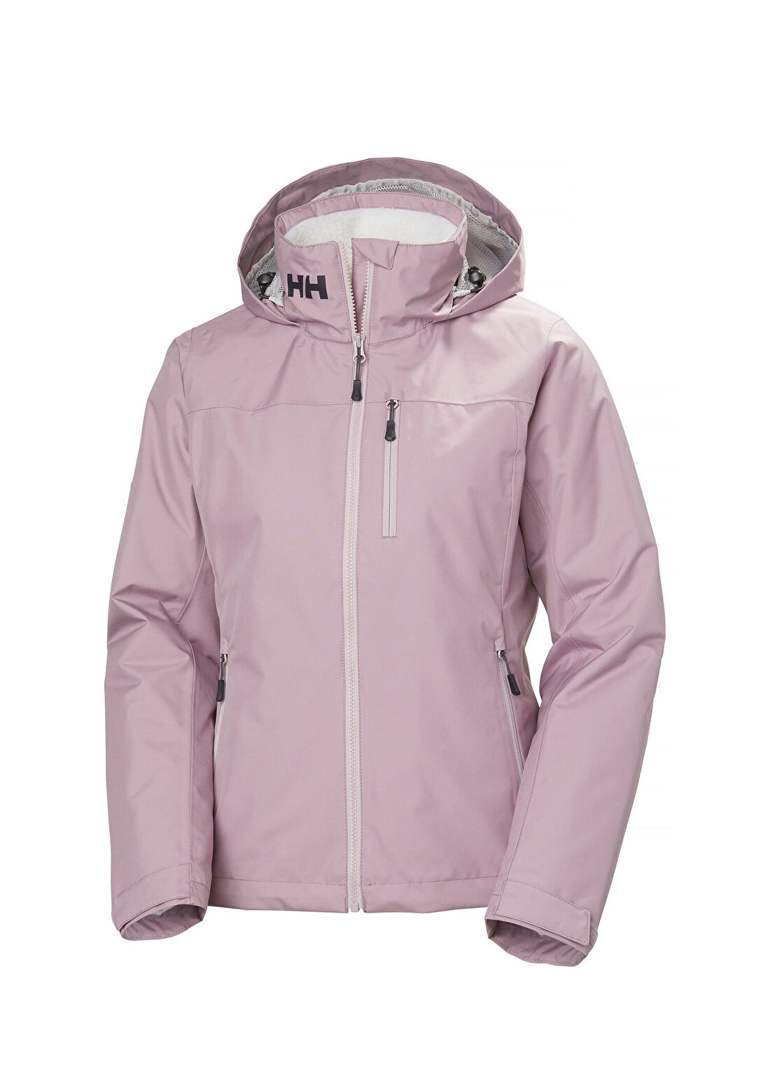 Helly Hansen W Crew Pıle Purple Clay Kapüşonlu Kadın Yelken Montu