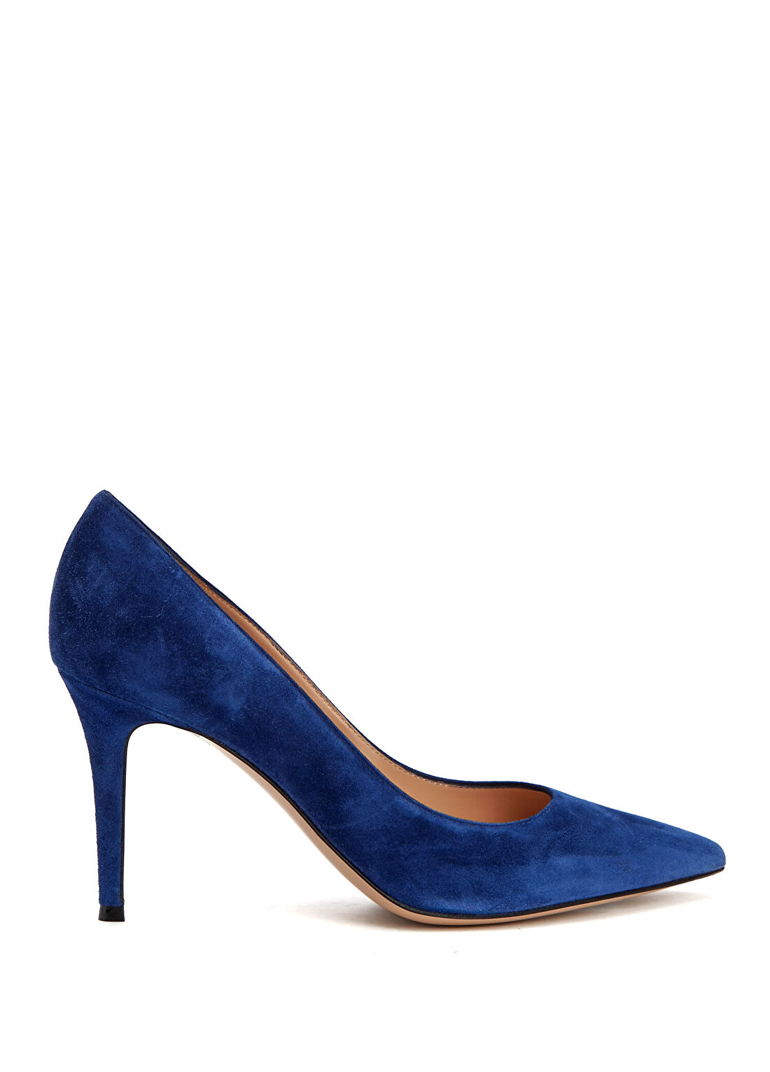 Gianvito Rossi Gianvito Koyu Mavi Süet Stiletto