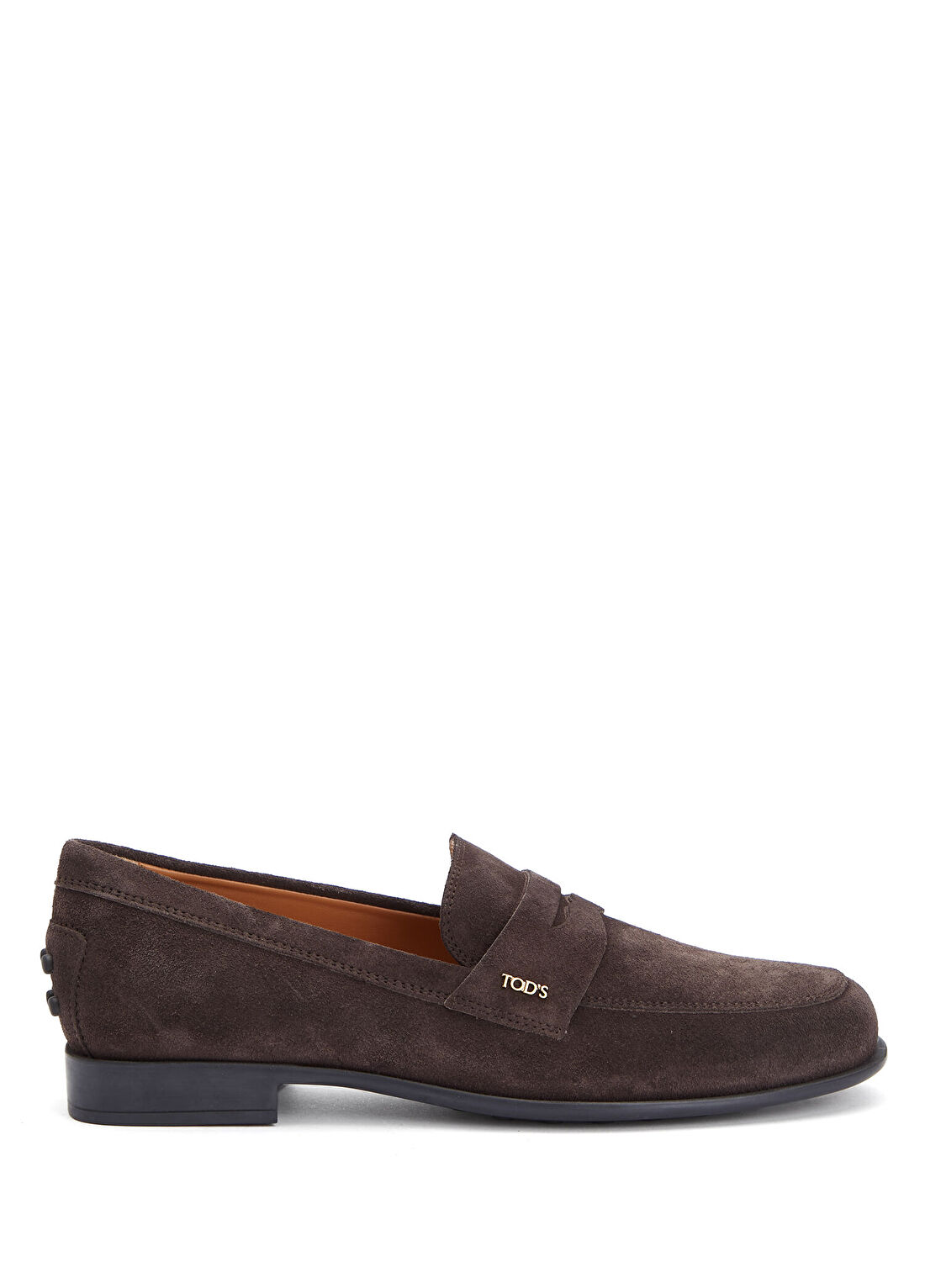 Tod's Gomma Kahverengi Kadın Süet Loafer