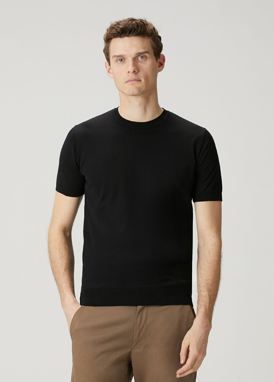 Pal Zileri Lacivert Basic T-shirt