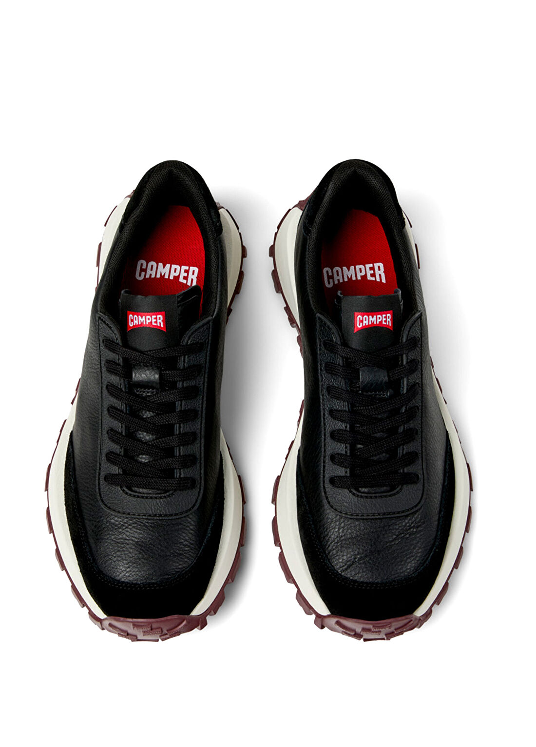 Camper Drift Trail Siyah Deri Erkek Sneaker K100928-021 görsel 4