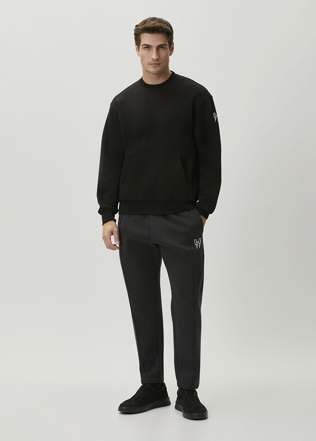 Neil Barrett Siyah Sweatshirt görsel 2