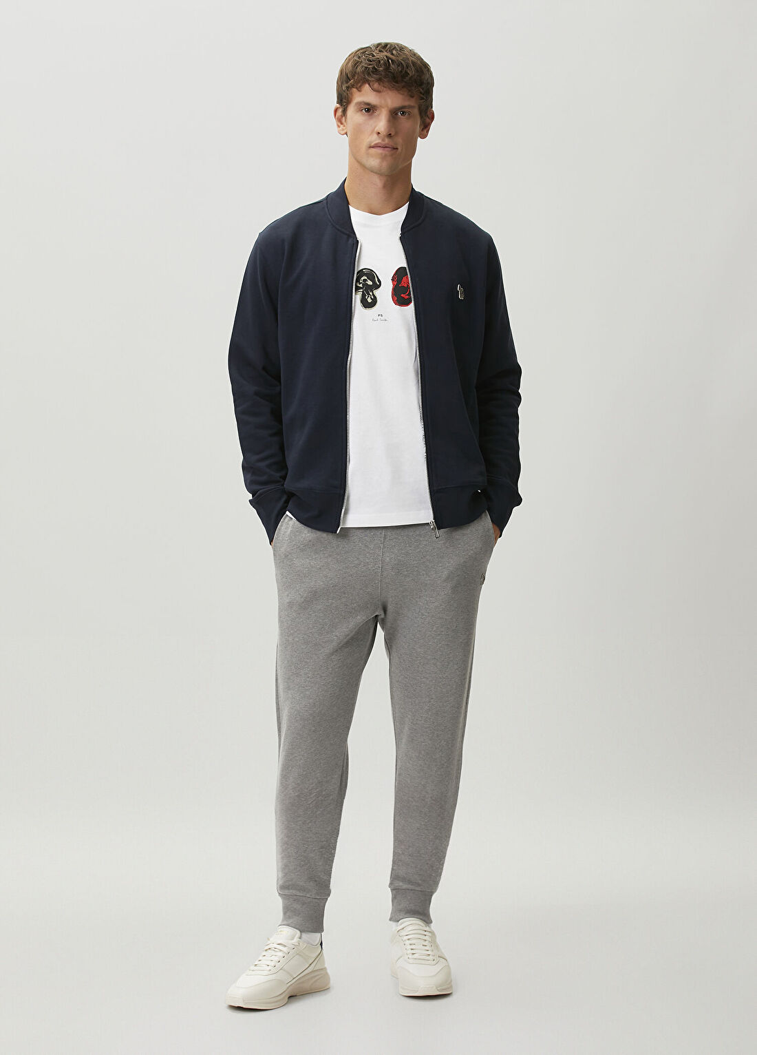 PS Paul Smith Regular Fit Lacivert Sweatshirt görsel 2