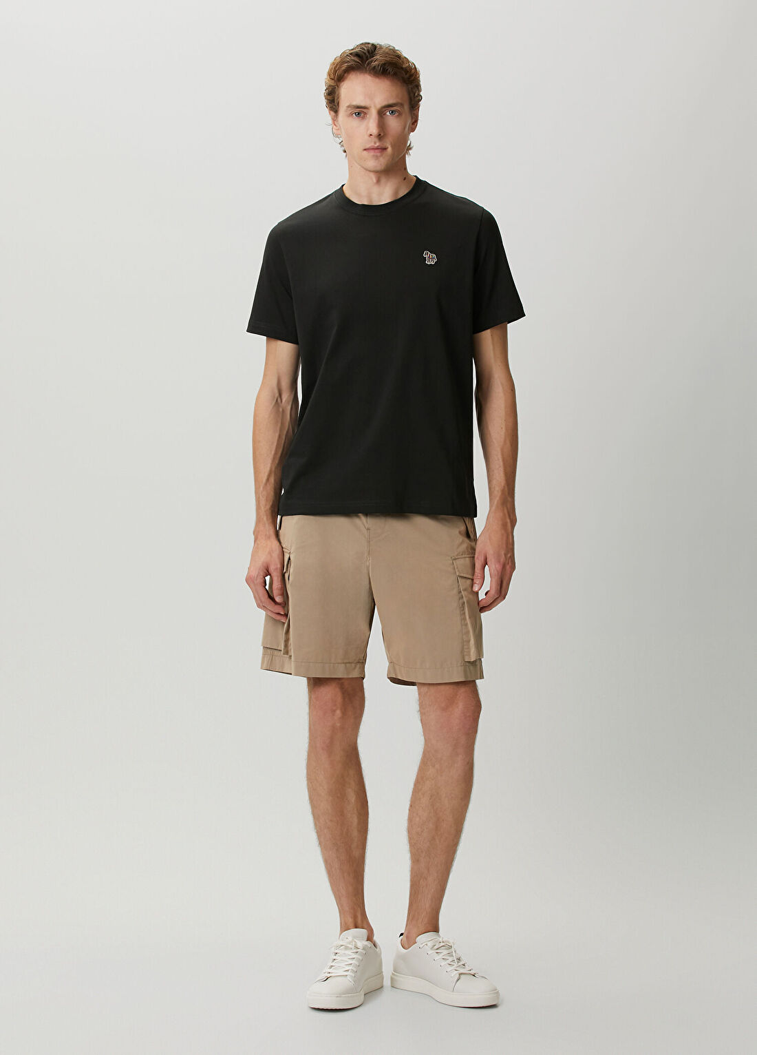 PS Paul Smith Regular Fit Siyah T-shirt görsel 2