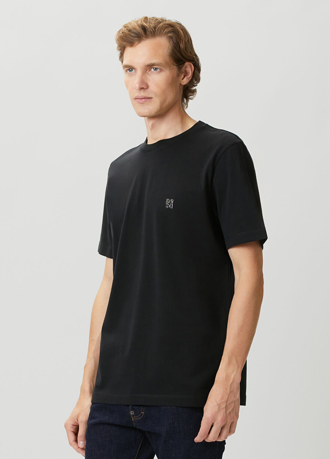 Dsquared2 Regular Fit Siyah T-shirt görsel 3